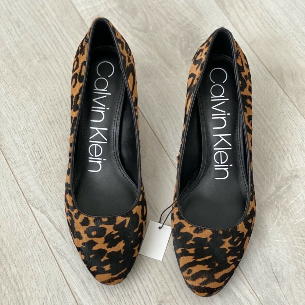 Calvin Klein Leopard Printed Heels - image 4